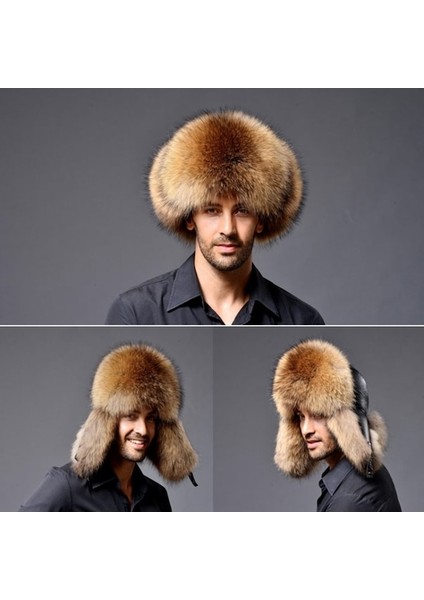 Pasifix Kış Yeni Tarzı Tilki Saçı Leifeng Erkek Şapkalar 001 (Yurt Dışından) fırsatları