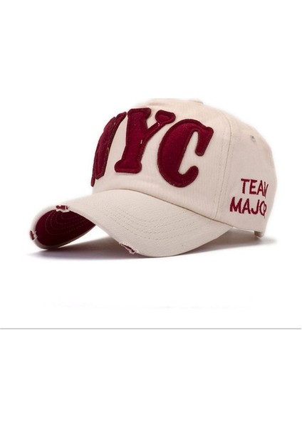 Yyy-Tt Açık Hava Gündelik Güneş Şapkası Sivri Şapka-Bej (Yurt Dışından)