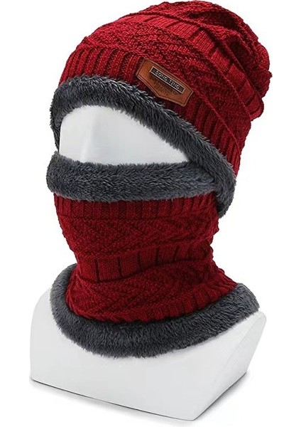 Xcj St-01 Bere ve Boyunluk Seti Kırmızı (Yurt Dışından)