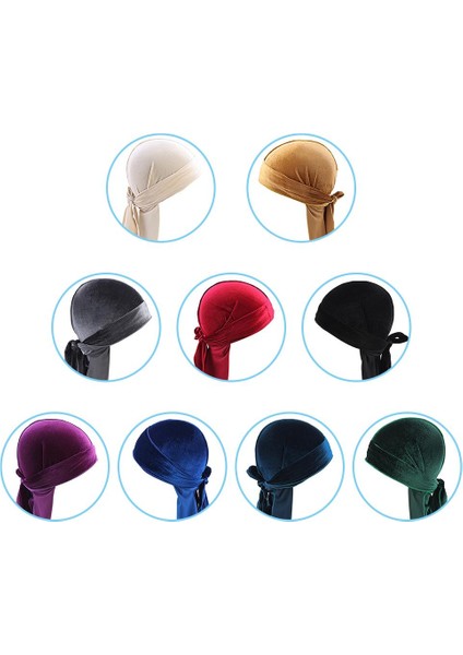 Moda Kadife Kuyruklu Başörtüsü Bere Kemoterapi Şı (Yurt Dışından)