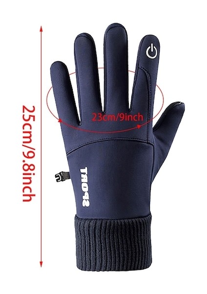 Kadife Dokunmatik Ekran Su Itici Kışlık Eldiven (496668107) (Yurt Dışından) fiyatları
