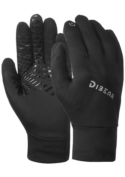 Kko-Vv Kışlık Eldivenler Rüzgar Geçirmez Bisiklet Eldivenleri-Siyah (Yurt Dışından) modelleri