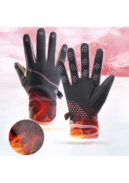 1 Çift Kış Eldiven Rüzgar Geçirmez Suya Dayanıklı Eldiven 001 (Yurt Dışından) fiyatları