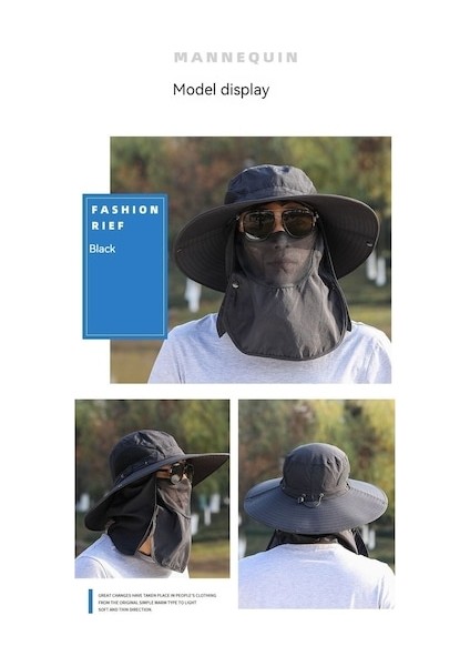 Yyj-Cc Dış Mekan Yazlık Kova Şapkası-Gri (Yurt Dışından) fiyatları