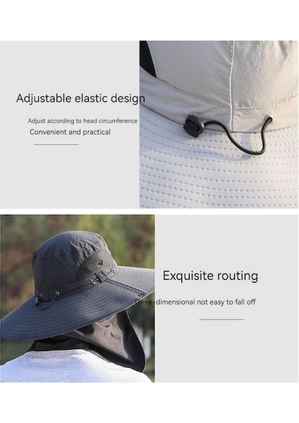 Yyj-Cc Dış Mekan Yazlık Kova Şapkası-Gri (Yurt Dışından) modelleri