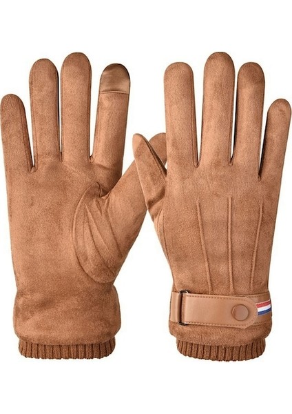 1 Çift Bisiklet Rüzgar Geçirmez Su Geçirmez Şık Eldiven 001 (Yurt Dışından)