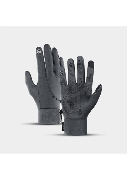 Yyw-Cc Açık Hava Sporları Kadife Dokunmatik Ekran Sıcak Kayak ve Erkekler ve Kadınlar Için Rüzgar Geçirmez ve Su Geçirmez Eldivenler-Gri (Yurt Dışından) fiyatları