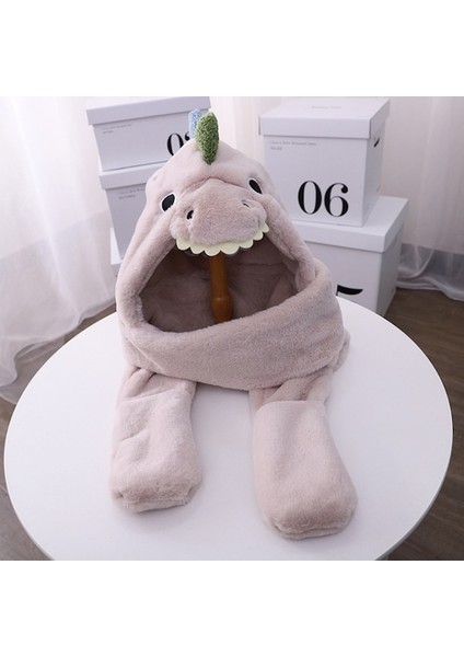 Pasifix C0215 Yetişkin Dinozor Karikatür Kadife Şapka Kalınlaşmış Sıcak 001 (Yurt Dışından) fiyatları