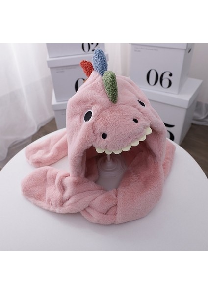 Pasifix C0215 Yetişkin Dinozor Karikatür Kadife Şapka Kalınlaşmış Sıcak 001 (Yurt Dışından) fırsatları