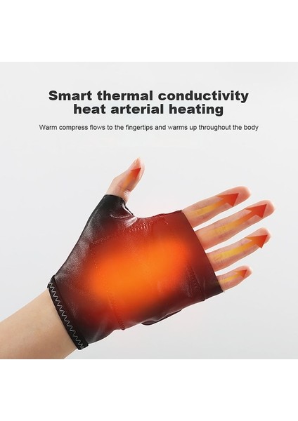 1 Çift Kış Isıtmalı Binicilik Eldivenleri USB Şarjı Açık Hava Etkinlikleri Için Sıcak El Eldivenleri Sabit Sıcaklık Rüzgar Geçirmez Eldivenler - Mavi (Yurt Dışından) modelleri