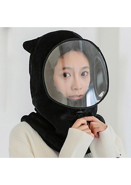 Peluş Kedi Kulaklı Maske Şapka Bere (Yurt Dışından) fırsatları