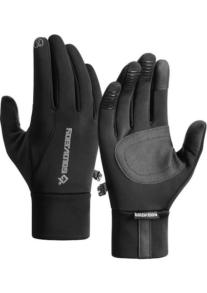 Golovejoy DB70 Suya ve Rüzgara Dayanıklı Kaymaz Outdoor Eldiven (Yurt Dışından)