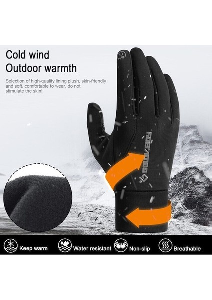 Golovejoy DB70 Suya ve Rüzgara Dayanıklı Kaymaz Outdoor Eldiven (Yurt Dışından) modelleri