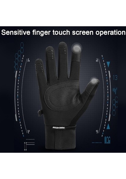 Golovejoy DB70 Suya ve Rüzgara Dayanıklı Kaymaz Outdoor Eldiven (Yurt Dışından) fırsatları