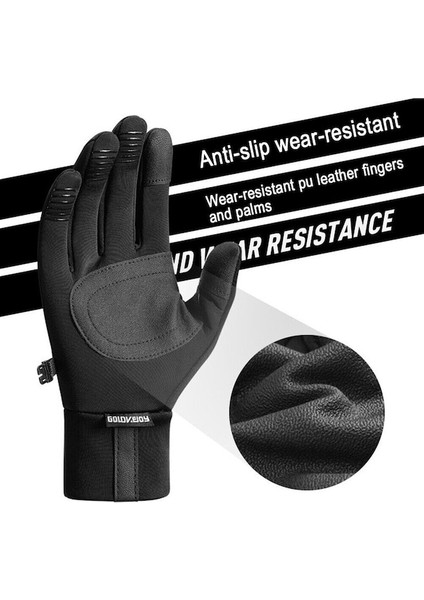 Golovejoy DB70 Suya ve Rüzgara Dayanıklı Kaymaz Outdoor Eldiven (Yurt Dışından) indirimleri