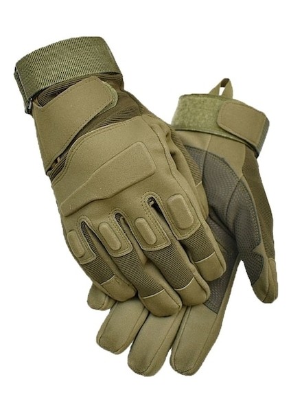 Yyp-Cc Erkek Dış Mekan Sporları Için Taktik Aşınmaya Dayanıklı Tam Parmak Eldivenler-Yeşil (Yurt Dışından) modelleri