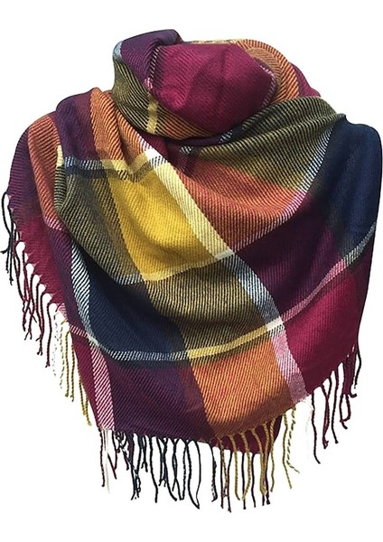 Sonbahar ve Kış Yeni Püskül Eşarp Kadın Şal 001 (Yurt Dışından) fiyatları