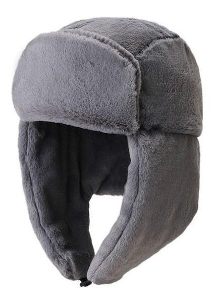 Pasifix Peluş Sıcak Kulak Korumalı Kadın Peluş Şapka 001 (Yurt Dışından)