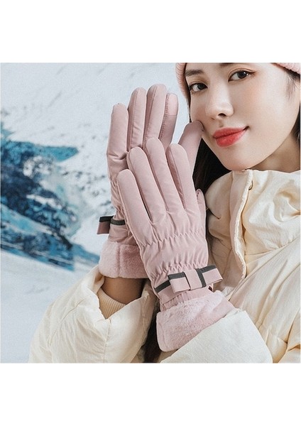 Yyt-Vv Açık Hava Kış Sıcak Spor Eldivenleri-Siyah (Yurt Dışından) indirimleri