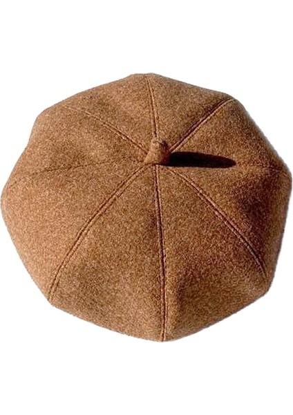 Bba Sonbahar ve Kış Yünlü Anason Bere Camel (Yurt Dışından)