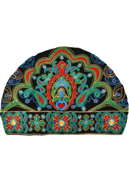 Nakış Çiçek Başörtüsü Ş Ş Türban Ş Kadın (Yurt Dışından)