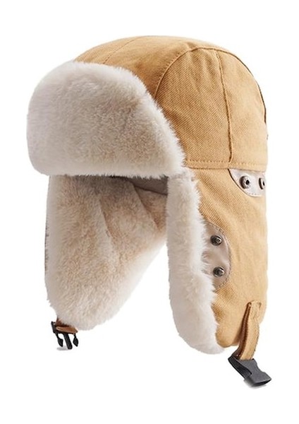 Kkw-Cc Kalınlaşmış Kış Açık Bisiklet Kulak Koruyucu Rüzgar Geçirmez Şapka Uçuş Başlığı-Sarı (Yurt Dışından)