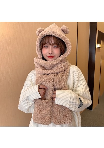 Sevimli 3'ın 1 Şapka Atkı Eldiven Takım (Yurt Dışından) fırsatları