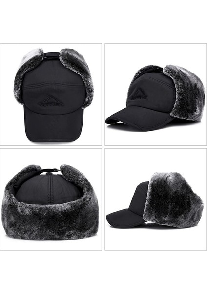 Outdoor Windproof Maskeli Şapka Decorative Patterned Gri (Yurt Dışından) fiyatları