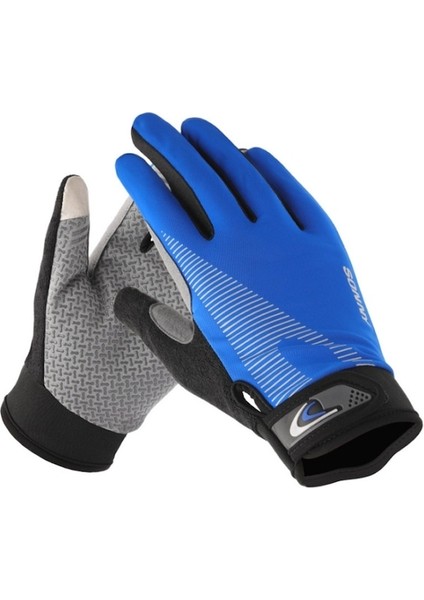 Dokunmatik Ekran Kaymaz Aşınmaya Dayanıklı Şok Emici Bisiklet Eldiveni 001 (Yurt Dışından)