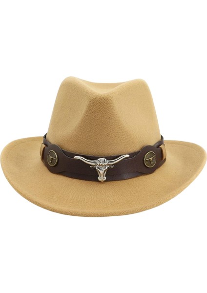 Sıradan Batı Kovboy Şapkası Büyük Ağzı Hafif Hafif Kadın Erkekler Parti Balıkçı Devesi (Yurt Dışından)