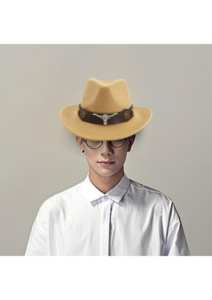 Sıradan Batı Kovboy Şapkası Büyük Ağzı Hafif Hafif Kadın Erkekler Parti Balıkçı Devesi (Yurt Dışından) modelleri
