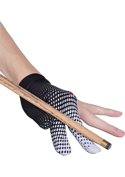 Kkx-Cc Dış Mekan Kaymaz, Nefes Alabilen 3 Parmaklı Bilardo Eldiveni-Siyah (Yurt Dışından) indirimleri