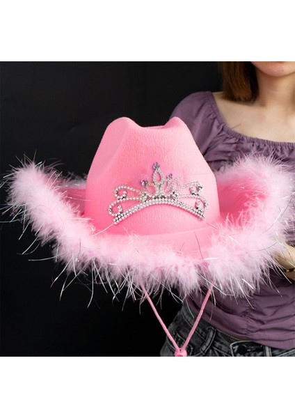 Tiara Taçlı Şı Bayanlar Için I Cowgirl Şı Tüy (Yurt Dışından)