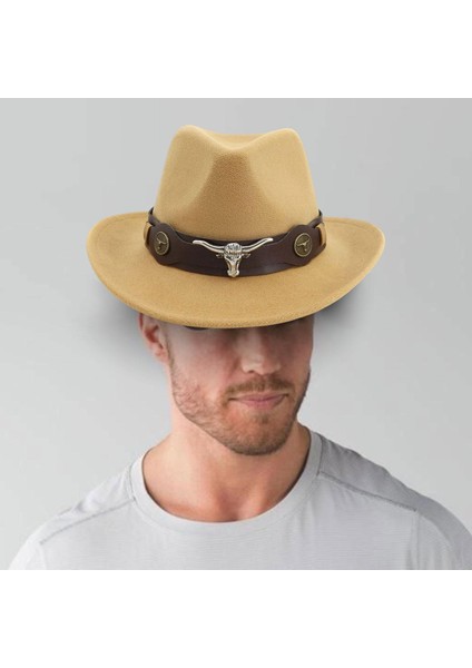 Sıradan Batı Kovboy Şapkası Büyük Ağzı Hafif Hafif Kadın Erkekler Parti Balıkçı Devesi (Yurt Dışından) fırsatları
