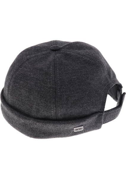 Moda Docker Ş Skullcap Sailor Manşet Beanie Gri (Yurt Dışından) fırsatları