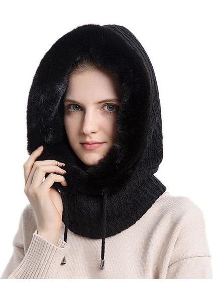 Ş Eşarp Iş Hood Astarlı Açık Kı Için (Yurt Dışından)