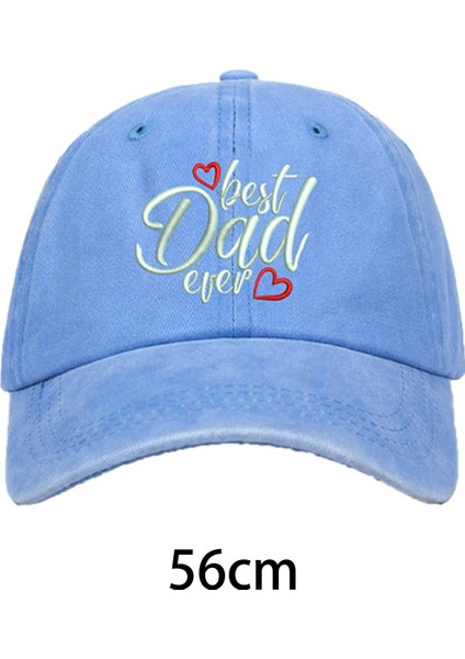 Park Yürüyüş Partileri Için Şimdiye Kadarki En Iyi Baba Beyzbol Şapkası Güneş Şapkası Mavi (Yurt Dışından) fırsatları