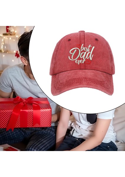 Park Yürüyüş Partileri Için Şimdiye Kadarki En Iyi Baba Beyzbol Şapkası Güneş Şapkası Kırmızı (Yurt Dışından) fiyatları