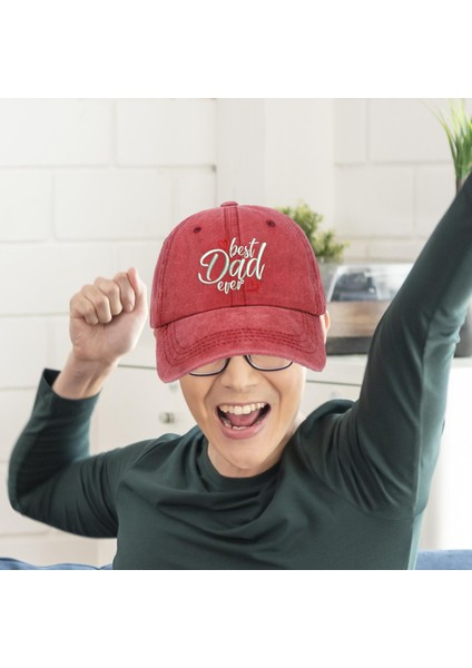 Park Yürüyüş Partileri Için Şimdiye Kadarki En Iyi Baba Beyzbol Şapkası Güneş Şapkası Kırmızı (Yurt Dışından) fırsatları