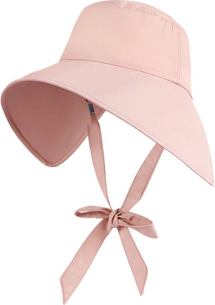 Güneş Koruma Şapkası Trendy Büyük Ağızlı Balıkçı Şapkası Kamp Için Pembe (Yurt Dışından)