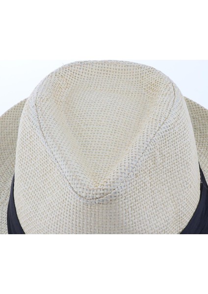 Hasır Fötr Ş Trilby Sombrero Güneş Şı Siperlik 2 (Yurt Dışından)