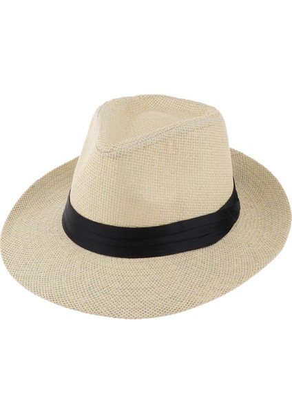 Hasır Fötr Ş Trilby Sombrero Güneş Şı Siperlik 2 (Yurt Dışından)