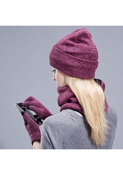 Kış Sı Eldiven Eşarp Rüzgar Geçirmez Açık Için Kırmızı (Yurt Dışından) fiyatları