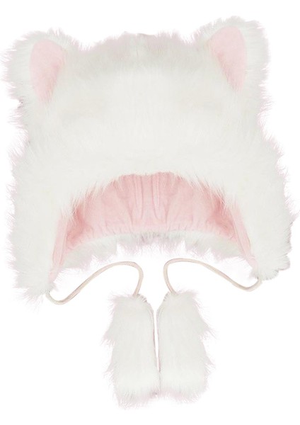 Cat Peluş Şapka Konforlu Sevimli Headdress Prop Giydirme Partisi Rolü Için Komik (Yurt Dışından) modelleri