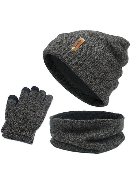 Gazecimp Kış Şapkası Örme Polar Koyu Gri (Yurt Dışından) fiyatları