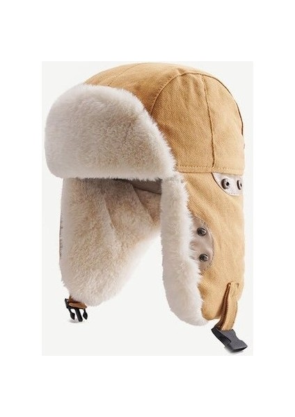 Kış Modası Kulak Flaps Şapka Aviator Cap Beanie Hats Bomber Hats (Yurt Dışından)