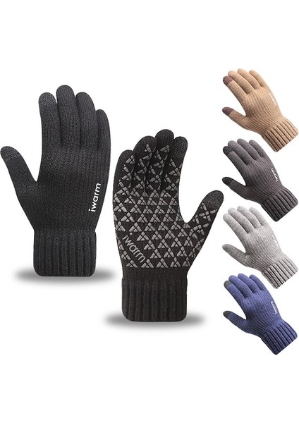 Outdoor Koruyucu 1 Çift Erkek Kış Örme Eldiven 001 (Yurt Dışından) fiyatları