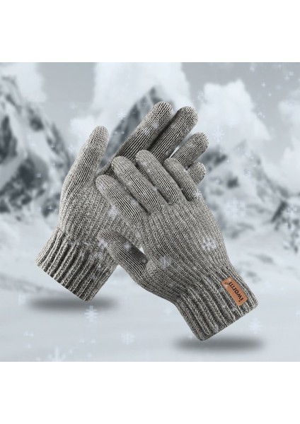 Outdoor Koruyucu 1 Çift Erkek Kış Örme Eldiven 001 (Yurt Dışından) indirimleri