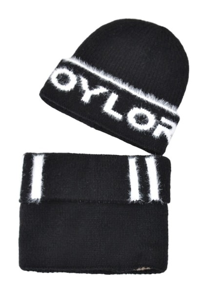 Çocuk Örme Şapka Atkı Takım (Yurt Dışından)