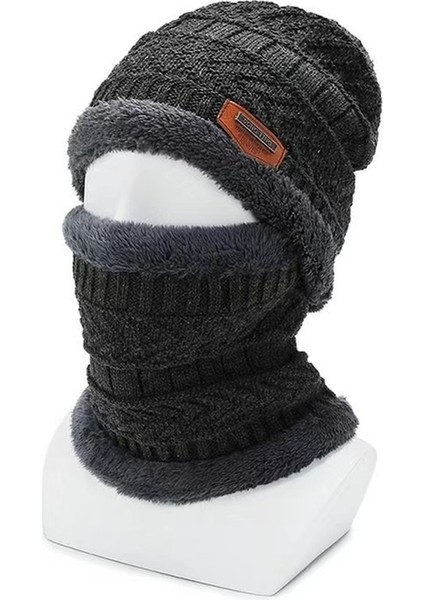 Bba St-01 Bere ve Boyunluk Seti Gri (Yurt Dışından)